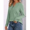 image:imageAUTOMET Womens Long Sleeve Shirts 2026 Fall Outfits Dressy Casual TopsLight Green