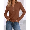 image:imageAUTOMET Womens Long Sleeve Shirts 2026 Fall Outfits Dressy Casual TopsMaple