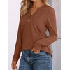 image:imageAUTOMET Womens Long Sleeve Shirts 2026 Fall Outfits Dressy Casual TopsMaple