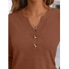 image:imageAUTOMET Womens Long Sleeve Shirts 2026 Fall Outfits Dressy Casual TopsMaple