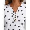 image:imageAUTOMET Womens Long Sleeve Shirts 2026 Fall Outfits Dressy Casual TopsPolka Dots