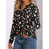 image:imageAUTOMET Womens Long Sleeve Shirts 2026 Fall Outfits Dressy Casual TopsPumpkin