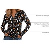 image:imageAUTOMET Womens Long Sleeve Shirts 2026 Fall Outfits Dressy Casual TopsPumpkin