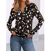 image:imageAUTOMET Womens Long Sleeve Shirts 2026 Fall Outfits Dressy Casual TopsPumpkin