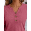 image:imageAUTOMET Womens Long Sleeve Shirts 2026 Fall Outfits Dressy Casual TopsRose