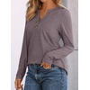 image:imageAUTOMET Womens Long Sleeve Shirts 2026 Fall Outfits Dressy Casual TopsRose Taupe