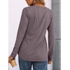 image:imageAUTOMET Womens Long Sleeve Shirts 2026 Fall Outfits Dressy Casual TopsRose Taupe