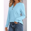 image:imageAUTOMET Womens Long Sleeve Shirts 2026 Fall Outfits Dressy Casual TopsSky