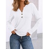 image:imageAUTOMET Womens Long Sleeve Shirts 2026 Fall Outfits Dressy Casual TopsWhite
