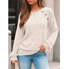 image:imageAUTOMET Womens Long Sleeve Shirts Fall Sweaters Business Casual Tops BlouseApricot