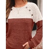 image:imageAUTOMET Womens Long Sleeve Shirts Fall Sweaters Business Casual Tops BlouseApricot Caramel