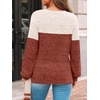image:imageAUTOMET Womens Long Sleeve Shirts Fall Sweaters Business Casual Tops BlouseApricot Caramel