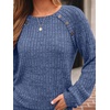 image:imageAUTOMET Womens Long Sleeve Shirts Fall Sweaters Business Casual Tops BlouseBlue
