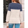 image:imageAUTOMET Womens Long Sleeve Shirts Fall Sweaters Business Casual Tops BlouseBlue Apricot