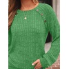 image:imageAUTOMET Womens Long Sleeve Shirts Fall Sweaters Business Casual Tops BlouseBright Green
