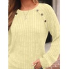 image:imageAUTOMET Womens Long Sleeve Shirts Fall Sweaters Business Casual Tops BlouseButter Yellow