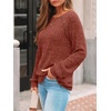 image:imageAUTOMET Womens Long Sleeve Shirts Fall Sweaters Business Casual Tops BlouseCaramel