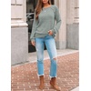 image:imageAUTOMET Womens Long Sleeve Shirts Fall Sweaters Business Casual Tops BlouseLight Green
