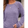 image:imageAUTOMET Womens Long Sleeve Shirts Fall Sweaters Business Casual Tops BlouseLight Purple