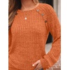 image:imageAUTOMET Womens Long Sleeve Shirts Fall Sweaters Business Casual Tops BlouseOrange