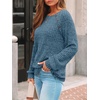 image:imageAUTOMET Womens Long Sleeve Shirts Fall Sweaters Business Casual Tops BlousePeacock Blue