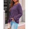 image:imageAUTOMET Womens Long Sleeve Shirts Fall Sweaters Business Casual Tops BlousePurple