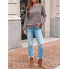 image:imageAUTOMET Womens Long Sleeve Shirts Fall Sweaters Business Casual Tops BlouseRose Taupe