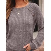 image:imageAUTOMET Womens Long Sleeve Shirts Fall Sweaters Business Casual Tops BlouseRose Taupe