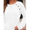 image:imageAUTOMET Womens Long Sleeve Shirts Fall Sweaters Business Casual Tops BlouseWhite
