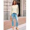 image:imageAUTOMET Womens Long Sleeve Shirts Lace Tops 2026 Fall Outfit Casual BlouseApricot