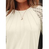 image:imageAUTOMET Womens Long Sleeve Shirts Lace Tops 2026 Fall Outfit Casual BlouseApricot