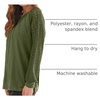 image:imageAUTOMET Womens Long Sleeve Shirts Lace Tops 2026 Fall Outfit Casual BlouseArmygreen