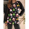 image:imageAUTOMET Womens Long Sleeve Shirts Lace Tops 2026 Fall Outfit Casual BlouseBlack Snow