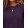 image:imageAUTOMET Womens Long Sleeve Shirts Lace Tops 2026 Fall Outfit Casual BlouseDarkpurple