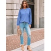 image:imageAUTOMET Womens Long Sleeve Shirts Lace Tops 2026 Fall Outfit Casual BlouseLightblue