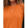 image:imageAUTOMET Womens Long Sleeve Shirts Lace Tops 2026 Fall Outfit Casual BlouseLightorange
