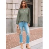 image:imageAUTOMET Womens Long Sleeve Shirts Lace Tops 2026 Fall Outfit Casual BlouseSage