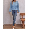 image:imageAUTOMET Womens Long Sleeve Shirts Lace Tops 2026 Fall Outfit Casual BlouseWhite Blue