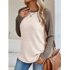 image:imageAUTOMET Womens Long Sleeve Tops Fall Fashion Casual TunicApricot 03