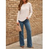 image:imageAUTOMET Womens Long Sleeve Tops Fall Fashion Casual TunicApricot