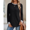 image:imageAUTOMET Womens Long Sleeve Tops Fall Fashion Casual TunicBlack 02
