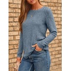 image:imageAUTOMET Womens Long Sleeve Tops Fall Fashion Casual TunicBlue