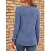 image:imageAUTOMET Womens Long Sleeve Tops Fall Fashion Casual TunicDarkblue