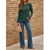 image:imageAUTOMET Womens Long Sleeve Tops Fall Fashion Casual TunicDarkgreen