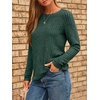 image:imageAUTOMET Womens Long Sleeve Tops Fall Fashion Casual TunicDarkgreen
