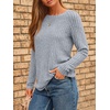 image:imageAUTOMET Womens Long Sleeve Tops Fall Fashion Casual TunicGrey