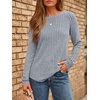 image:imageAUTOMET Womens Long Sleeve Tops Fall Fashion Casual TunicGrey