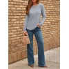 image:imageAUTOMET Womens Long Sleeve Tops Fall Fashion Casual TunicGrey