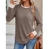 image:imageAUTOMET Womens Long Sleeve Tops Fall Fashion Casual TunicKhaki 02