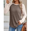 image:imageAUTOMET Womens Long Sleeve Tops Fall Fashion Casual TunicKhaki 03